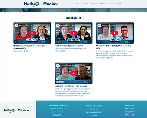 Publicidad Hifu Podcast Cliente Directorio Doctores